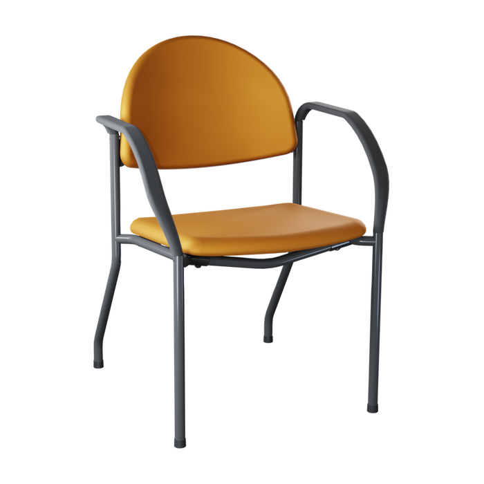Brewer Side Chair, With Arms (1200) or Armless (1250)