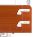 Dynarex Bariatric HD Headboard/Footboard for DB600