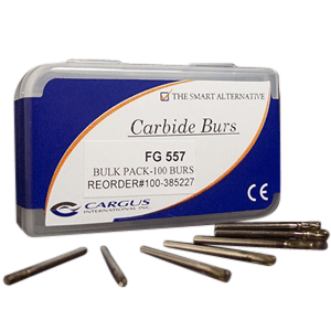Surgical Carbide Burs FG 100/pk - Cargus - DENTAMED USA