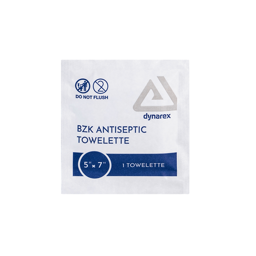 Dynarex BZK Antiseptic Towelettes - Z-BZK_ANTISEPTIC_TOWELET