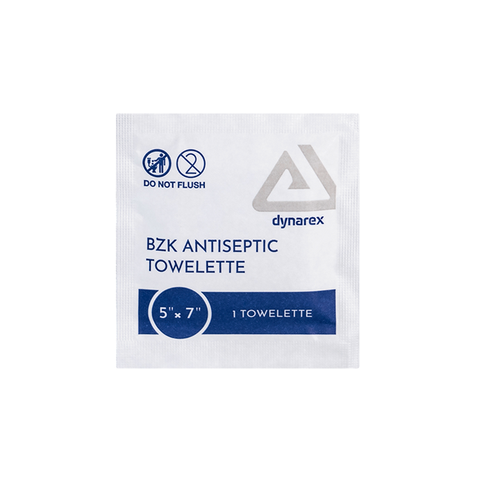 Dynarex BZK Antiseptic Towelettes - Z-BZK_ANTISEPTIC_TOWELET