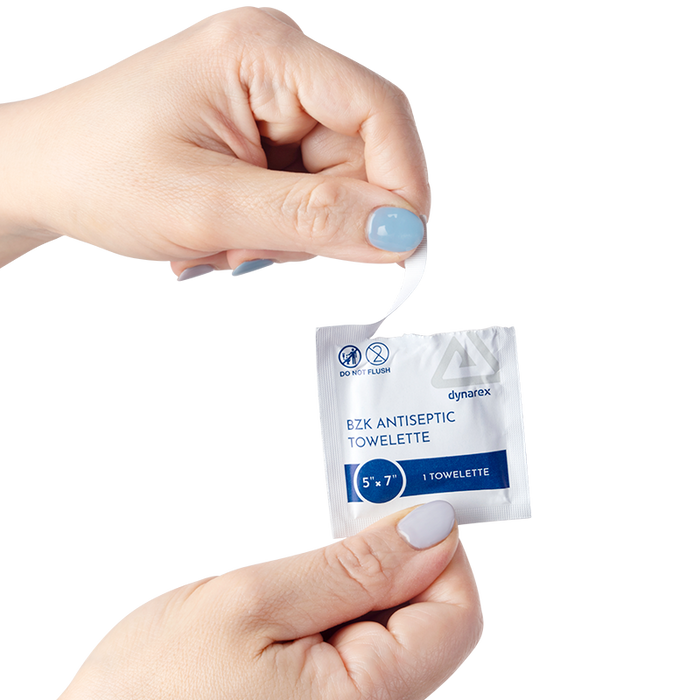 Dynarex BZK Antiseptic Towelettes - 1333-50