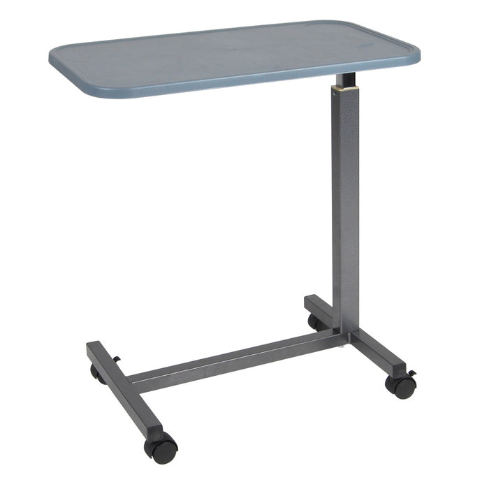 Drive Medical Overbed Table, Plastic Top — 13069
