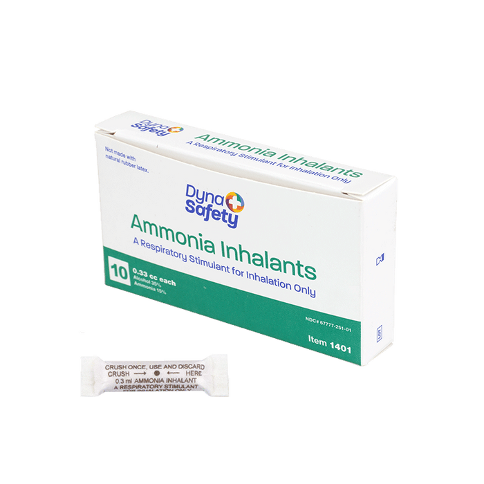 Dynarex Ammonia Inhalants (Ampule) (1401)