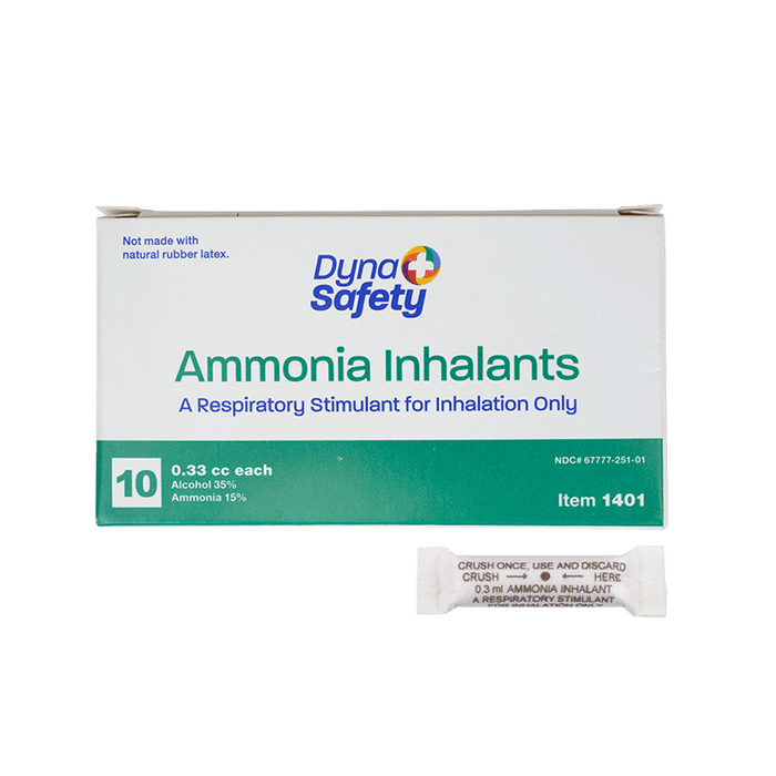 Dynarex Ammonia Inhalants (Ampule) (1401)
