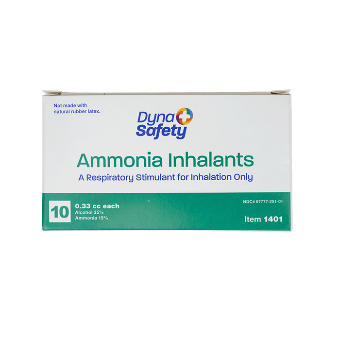 Dynarex Ammonia Inhalants (Ampule) (1401)