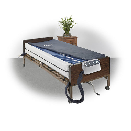 Drive Medical Med-Aire Plus 8" Alternating Pressure and Low Air Loss Mattress System with 10" Defined Perimeter — 14029DP
