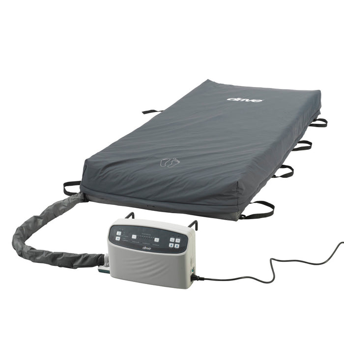 Drive Medical Med-Aire Plus 8" Alternating Pressure and Low Air Loss Mattress System — 14029