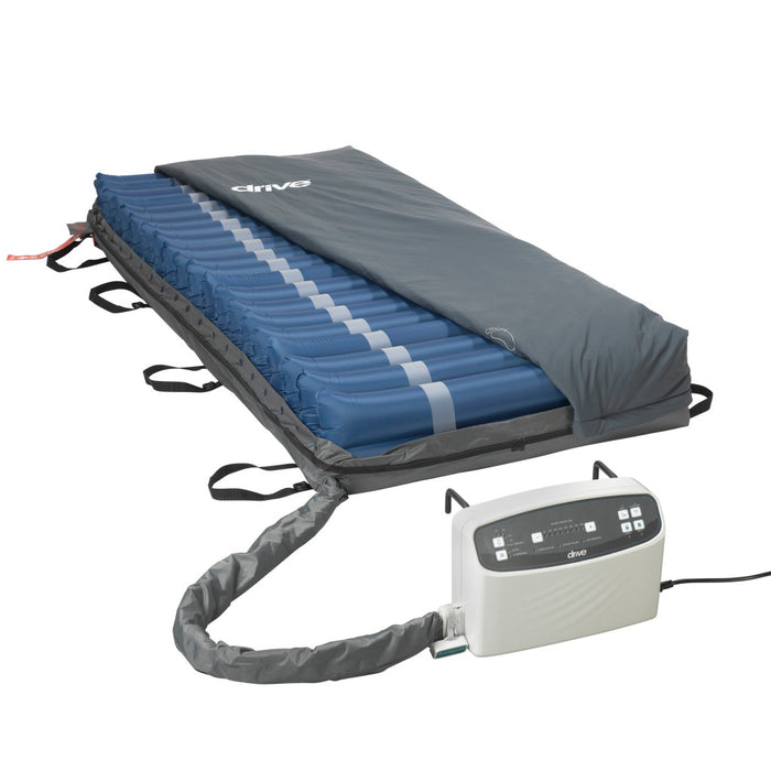 Drive Medical Med-Aire Plus 8" Alternating Pressure and Low Air Loss Mattress System — 14029