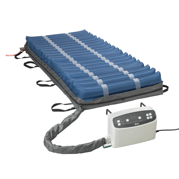 Drive Medical Med-Aire Plus 8" Alternating Pressure and Low Air Loss Mattress System — 14029