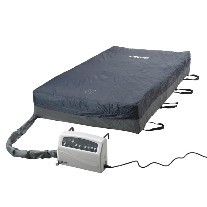 Drive Medical Med-Aire Plus 10" Bariatric Alternating Pressure and Low Air Loss Mattress Replacement System — 14060