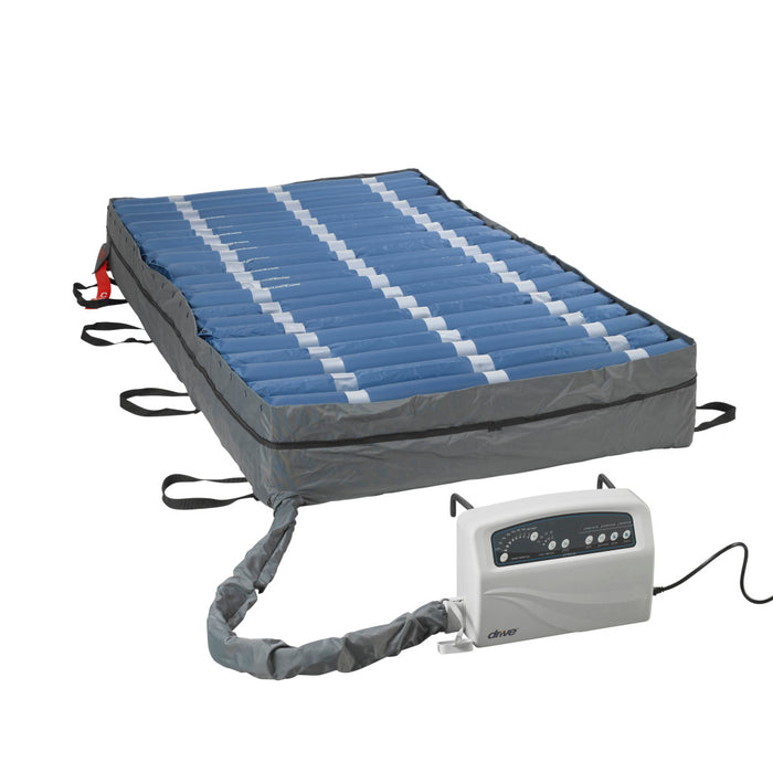 Drive Medical Med-Aire Plus 10" Bariatric Alternating Pressure and Low Air Loss Mattress Replacement System — 14054