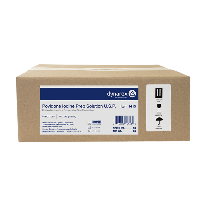 Dynarex Povidone Iodine Prep Solutions