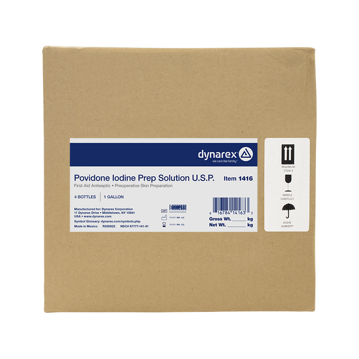 Dynarex Povidone Iodine Prep Solutions
