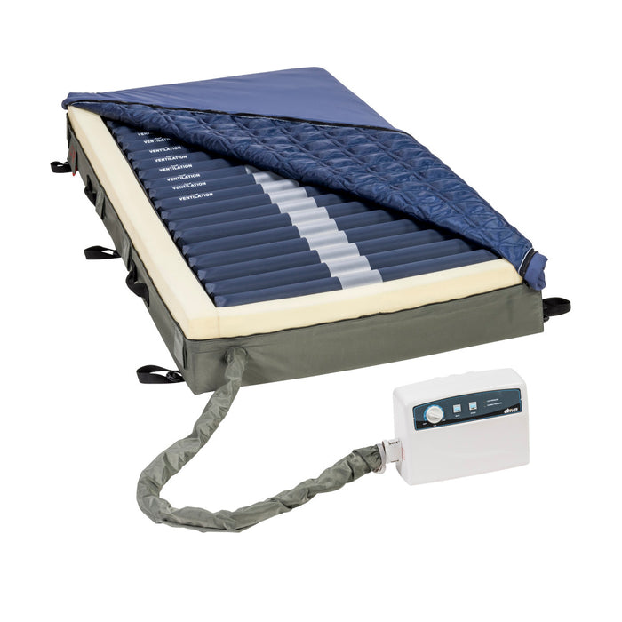 Drive Medical PreserveTech™ Med-Aire Edge Alternating Pressure & Low Air Loss Mattress Replacement System — 14360-B
