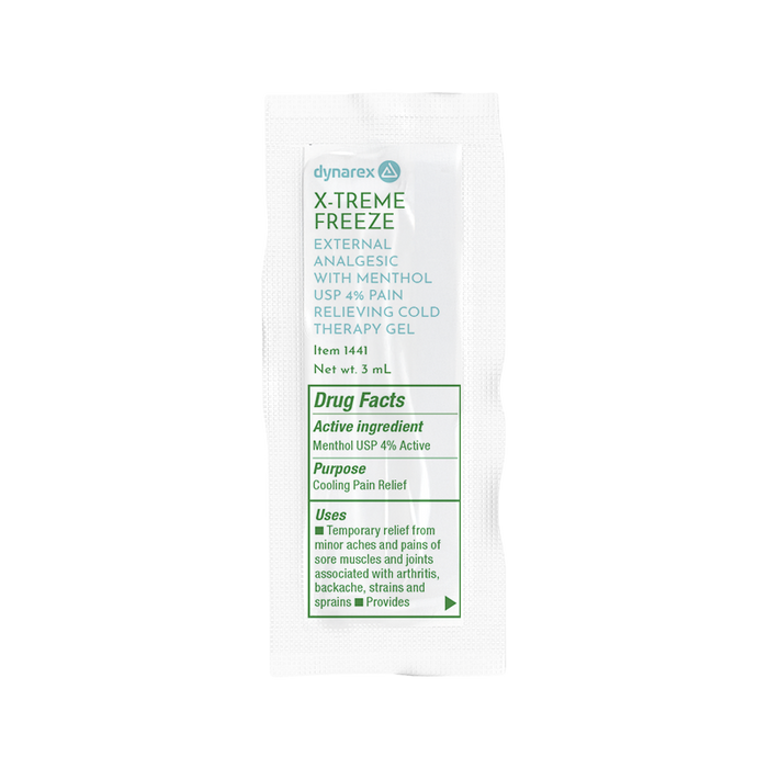 Dynarex X-Treme Freeze Pain Relieving Cold Therapy Gel