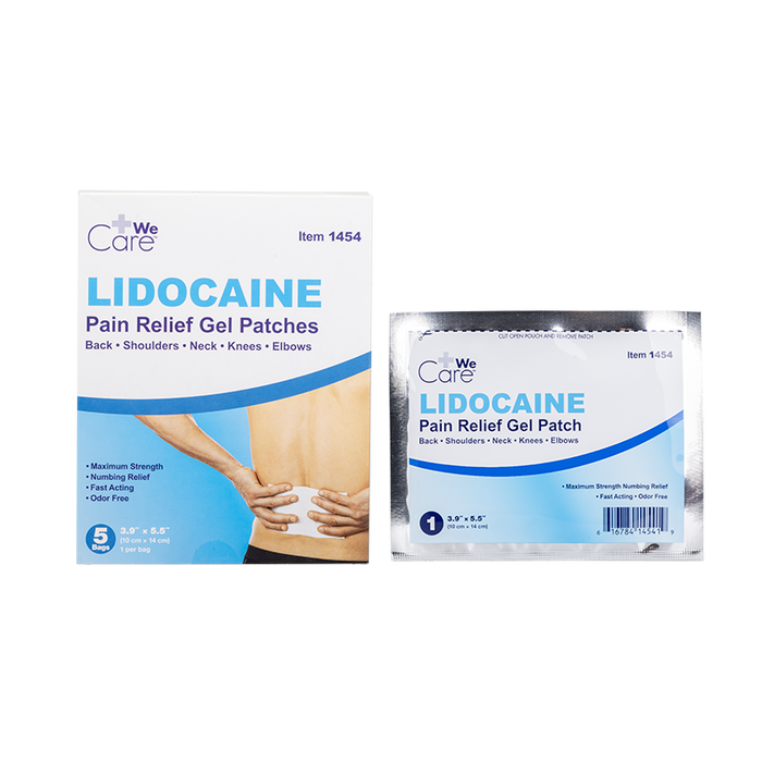 Dynarex Lidocaine Pain Relief Gel Patch (1454)