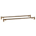 Drive Medical Standard Telescoping Full-Length Side Rail, Brown-Vein Finish — 15001ABV