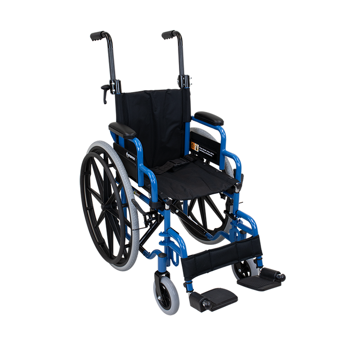 Dynarex DynaRide Pediatric 12" Wheelchair w/ Foot Rest