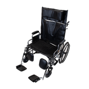 Dynarex Bariatric Reclining Wheelchairs with Elevating Leg Rest