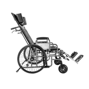 Dynarex Bariatric Reclining Wheelchairs with Elevating Leg Rest