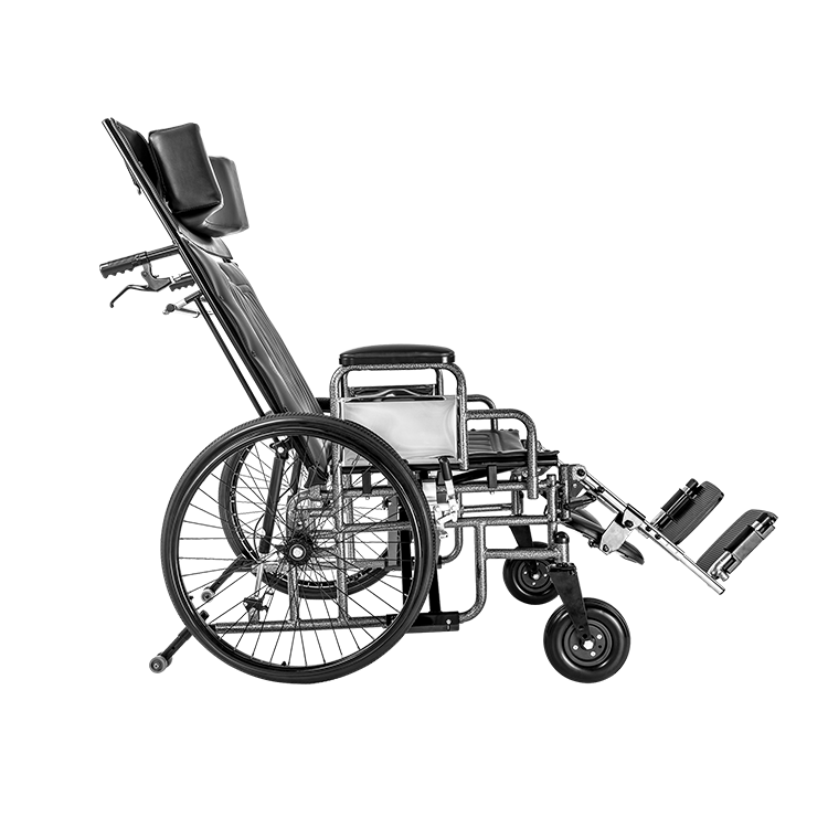 Dynarex Bariatric Reclining Wheelchairs with Elevating Leg Rest