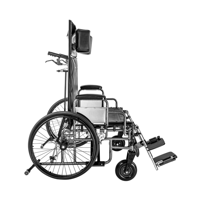 Dynarex Bariatric Reclining Wheelchairs with Elevating Leg Rest