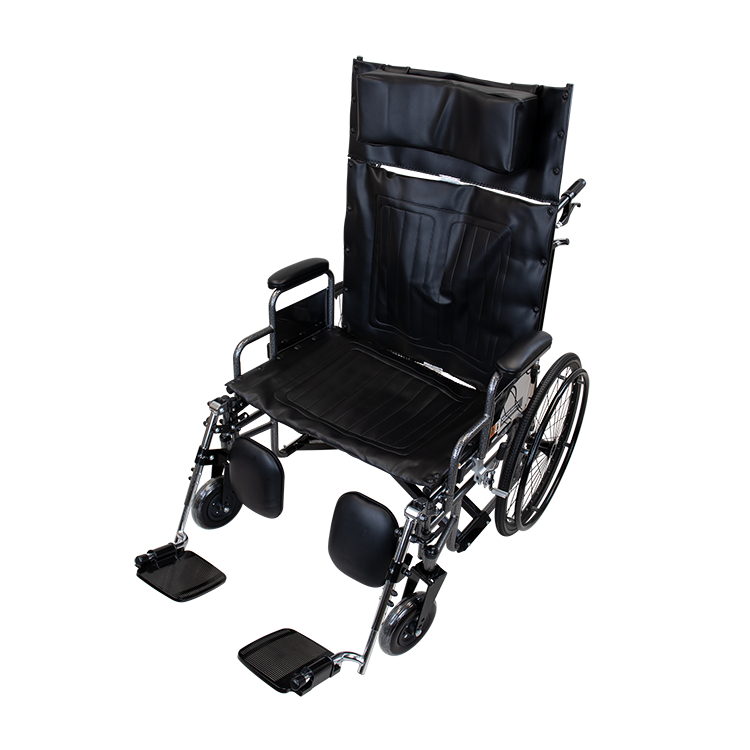 Dynarex Bariatric Reclining Wheelchairs with Elevating Leg Rest