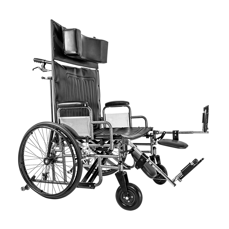 Dynarex Bariatric Reclining Wheelchairs with Elevating Leg Rest