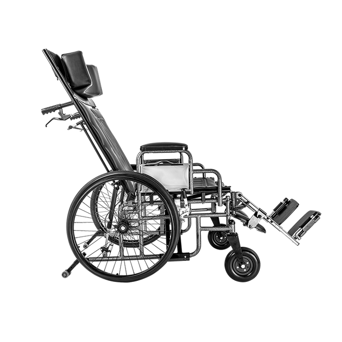 Dynarex Bariatric Reclining Wheelchairs with Elevating Leg Rest