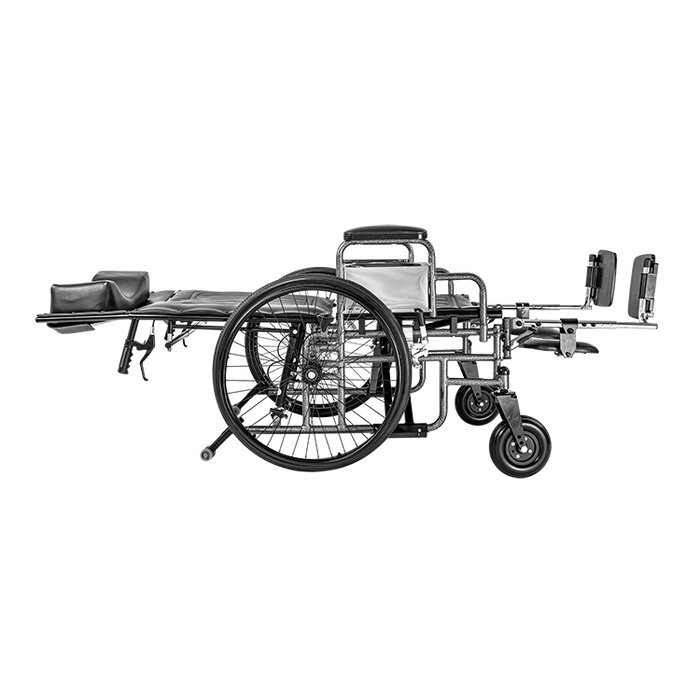Dynarex Bariatric Reclining Wheelchairs with Elevating Leg Rest