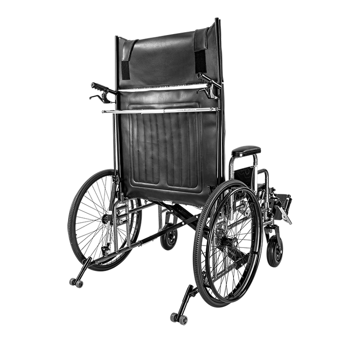 Dynarex Bariatric Reclining Wheelchairs with Elevating Leg Rest