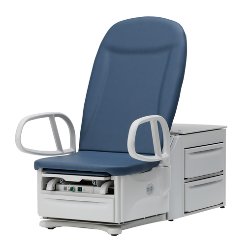 Brewer Access High-Low PLUS Power Exam Table — 17-inch Low Transfer Height