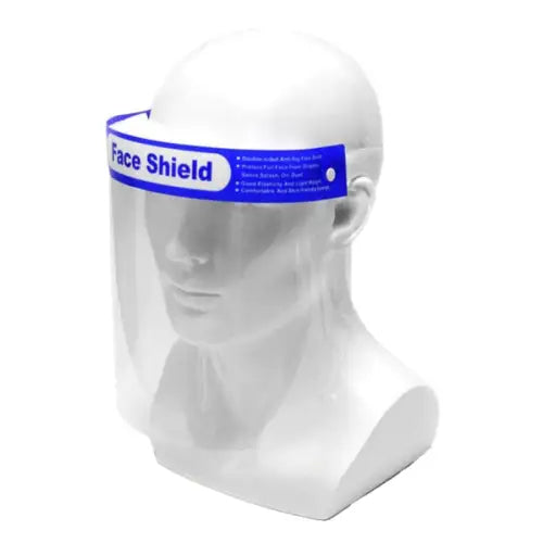 Anti-Fog Disposable Face Shield Blue 1/pk - MARK3® 100-1980 Anti-Fog Disposable Face Shield Blue