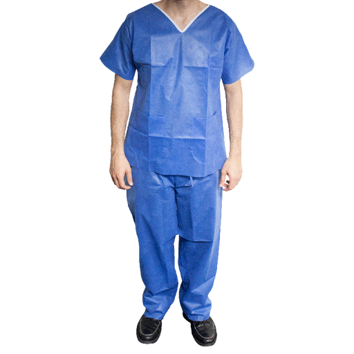Dynarex Disposable Scrub Shirt, V-Neck (1958)
