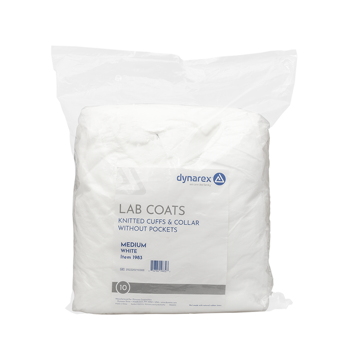 Dynarex Disposable Lab Coats without Pockets