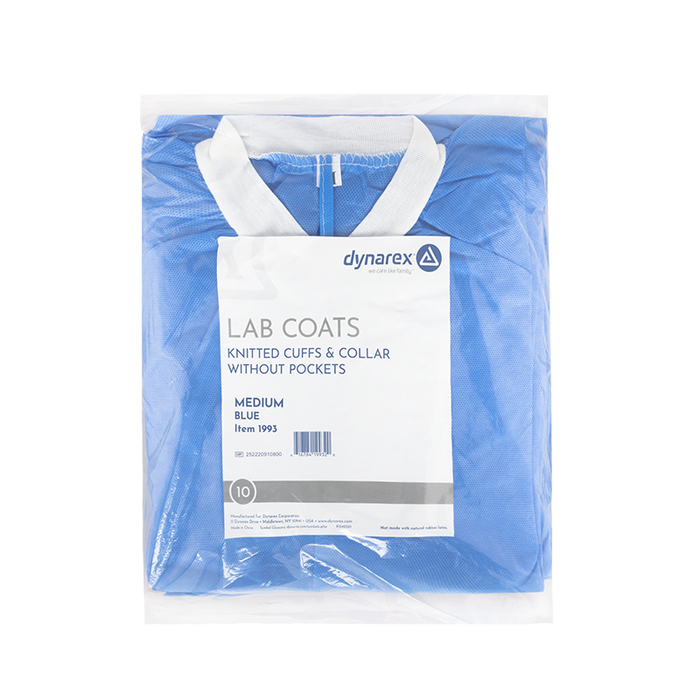 Dynarex Disposable Lab Coats without Pockets