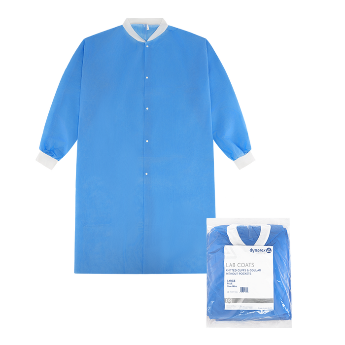 Dynarex Disposable Lab Coats without Pockets