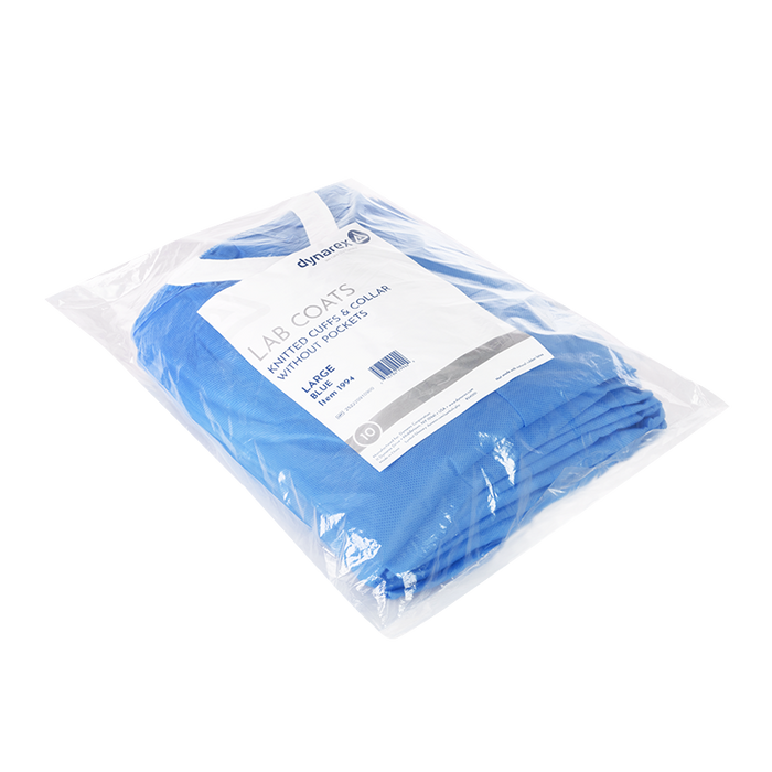 Dynarex Disposable Lab Coats without Pockets