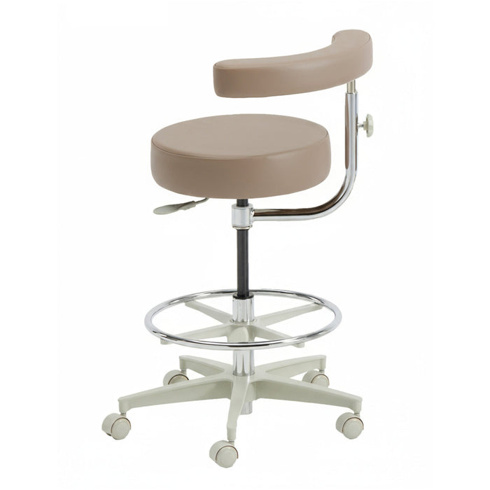 Brewer 2042L Dental Assistant Stool - Left Support