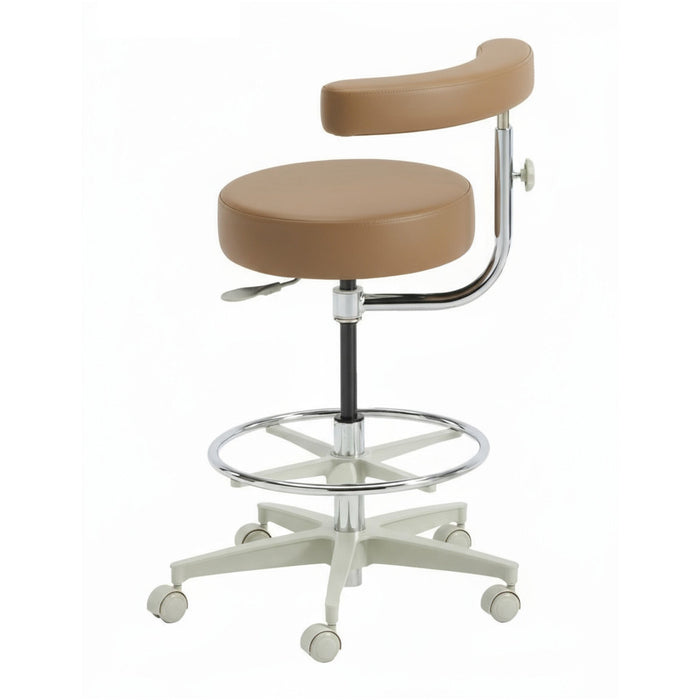Brewer 2042L Dental Assistant Stool - Left Support