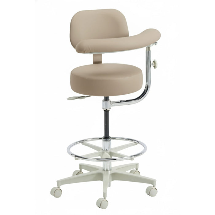 Brewer 2052BL Dental Assistant Stool - Left Support