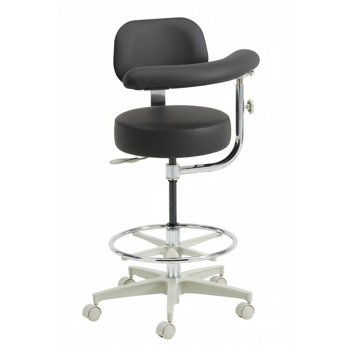 Brewer 2052BL Dental Assistant Stool - Left Support