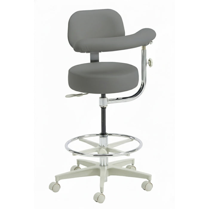 Brewer 2052BL Dental Assistant Stool - Left Support