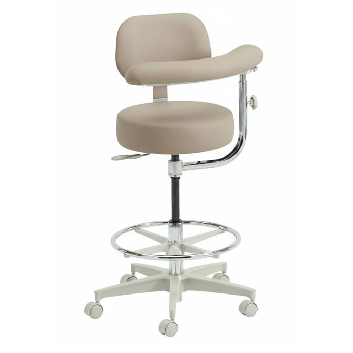 Brewer 2052BL Dental Assistant Stool - Left Support