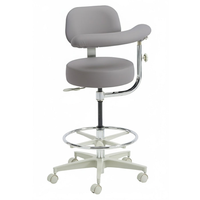 Brewer 2052BL Dental Assistant Stool - Left Support