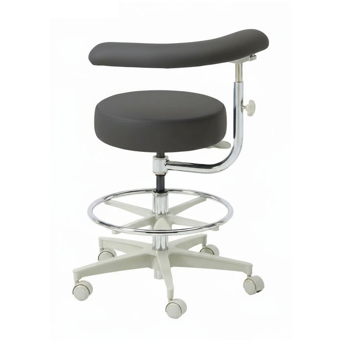 Brewer 2052L Dental Assistant Stool - Left Support