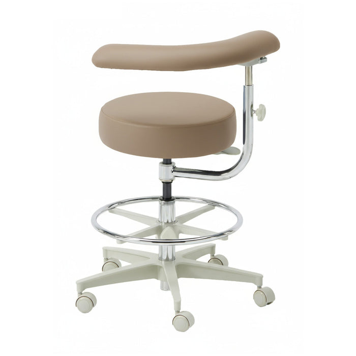 Brewer 2052L Dental Assistant Stool - Left Support