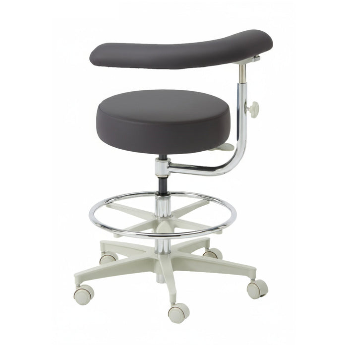 Brewer 2052L Dental Assistant Stool - Left Support