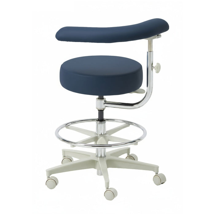 Brewer 2052L Dental Assistant Stool - Left Support